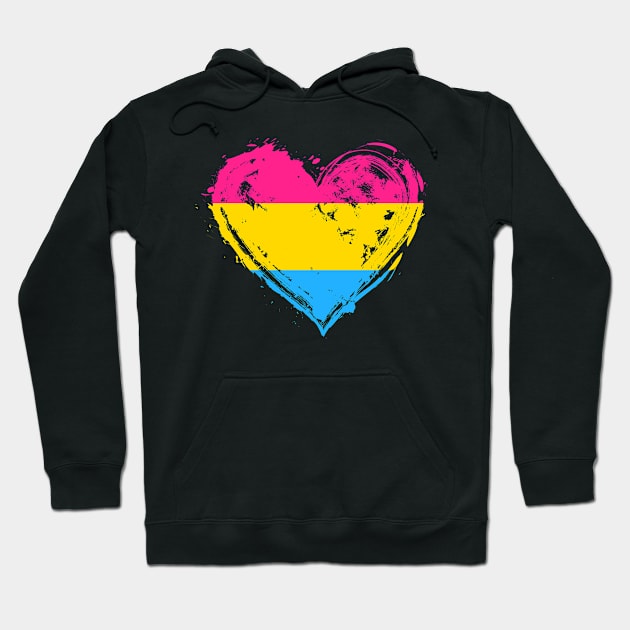 Pansexual Pride Flag Hoodie by BrightGift